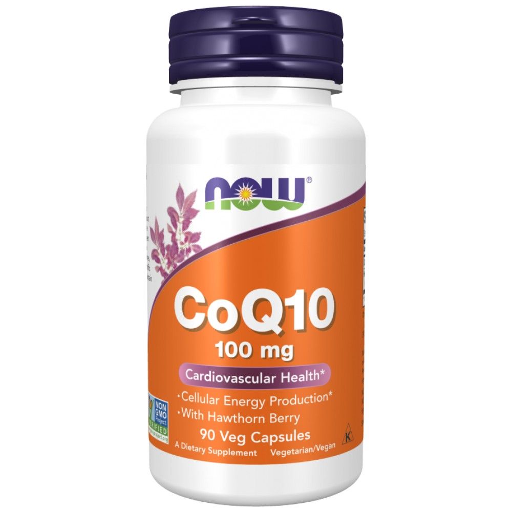 CoQ10 100mg | with Hawthorn Berry - 180 capsules - Nutra Best Europe