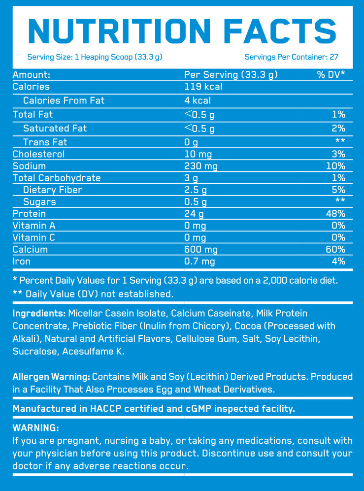 Micellar Casein Build - 0.908 KG - Nutra Best Europe