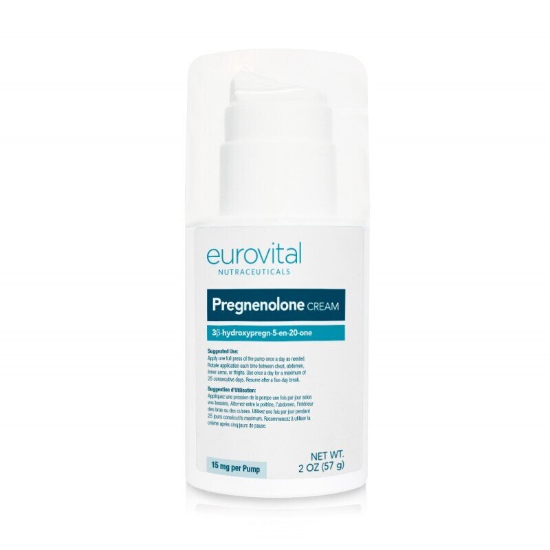 Eurovital Pregnenolone Cream - Pregnenolone - Nutra Best Europe