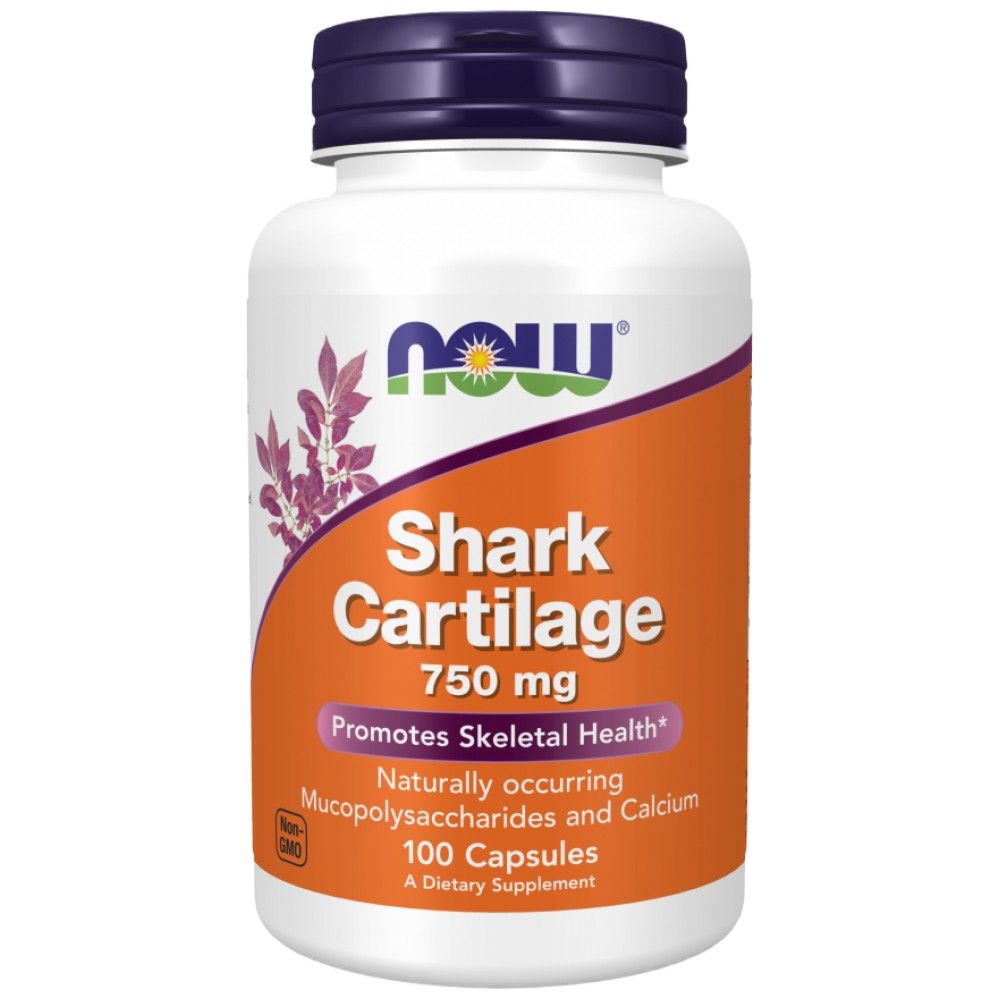 Shark Cartilage 750 mg - 100 capsules - Nutra Best Europe