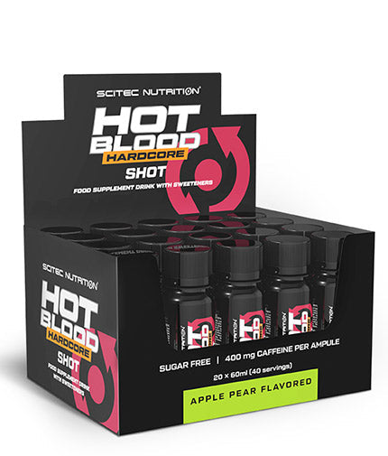 Hot Blood Hardcore Shot Box / 12 x 60 ml - Nutra Best Europe