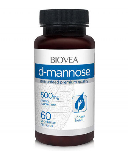 D-Mannose 500 mg / 60 Caps - Nutra Best Europe