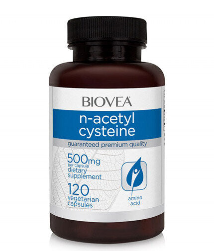 N-Acetyl Cysteine 500 mg / 120 Caps - Nutra Best Europe