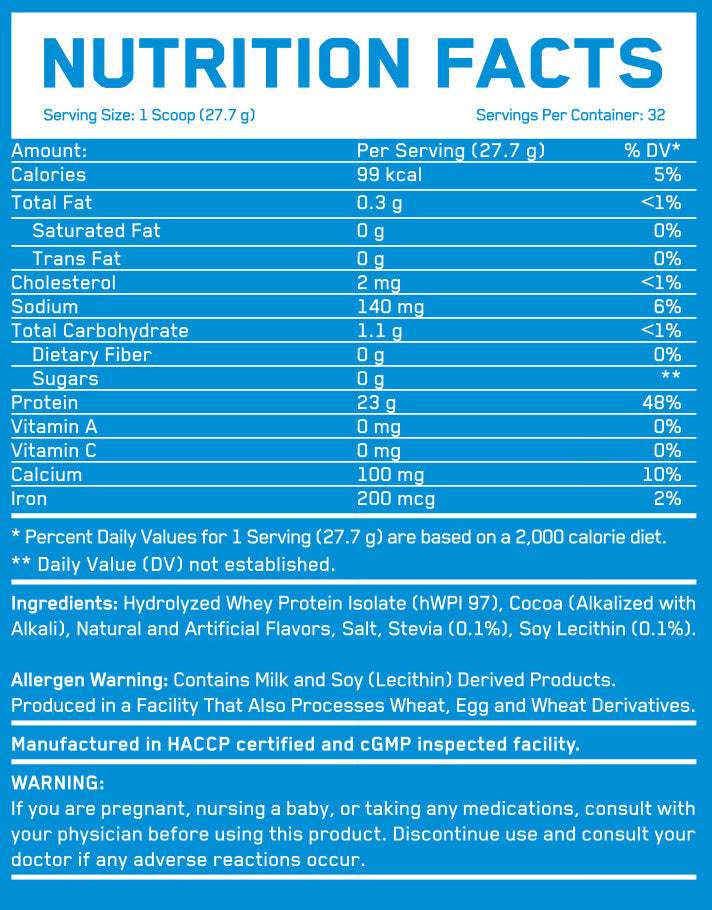 ISO BUILD Protein Isolate - 0.908 KG - Nutra Best Europe