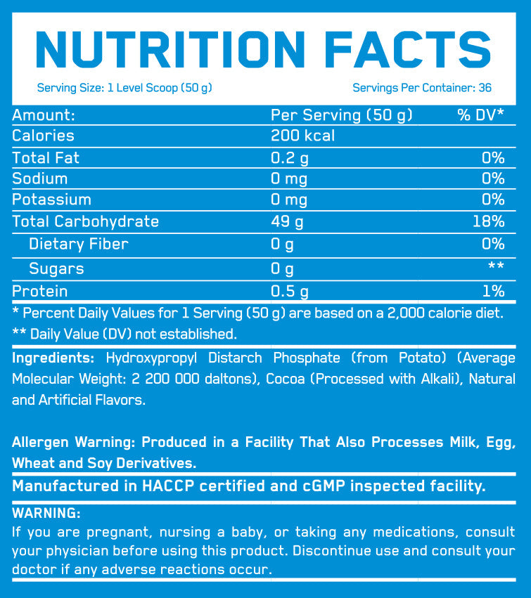 Carbo Build - 1.816 KG - Nutra Best Europe