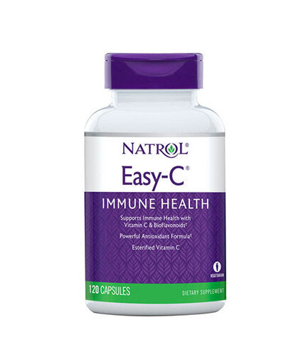 Easy-C 500mg+Citrus Bioflavonoids 120 Caps - Nutra Best Europe