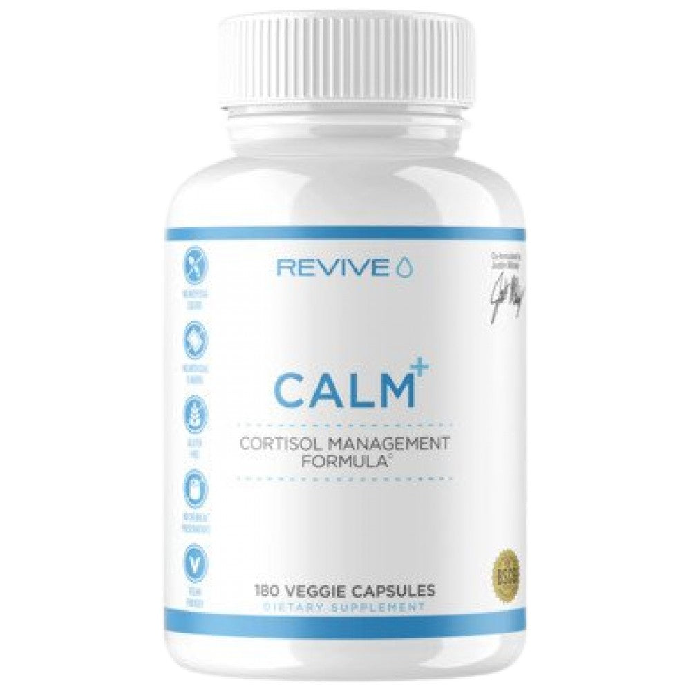 Calm+ | Cortisol Management Formula - 180 capsules - Nutra Best Europe