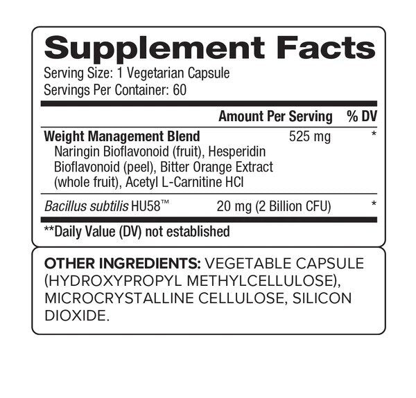 Probiogen Weight Support Probiotic - Probiotic - 60 capsules - Nutra Best Europe