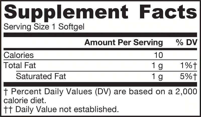 Coconut Oil (Extra Virgin) 1000 mg - 120 Gel capsules - Nutra Best Europe