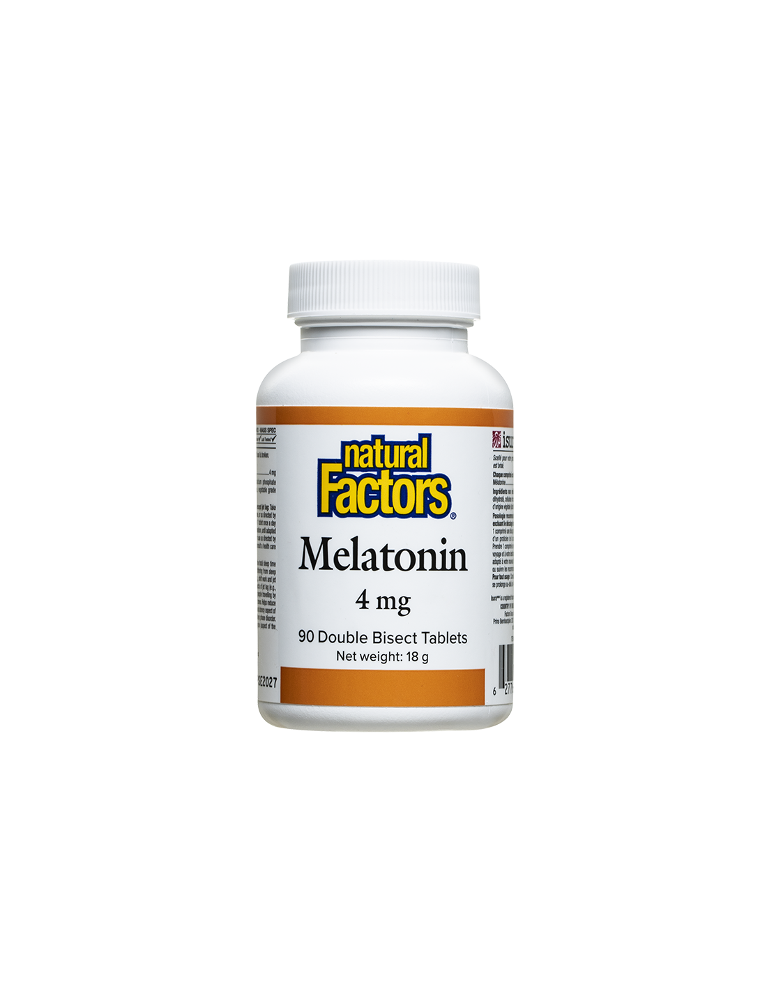 Álmatlanság - Melatonin, 4 mg x 90 tabletta, 2 felosztással