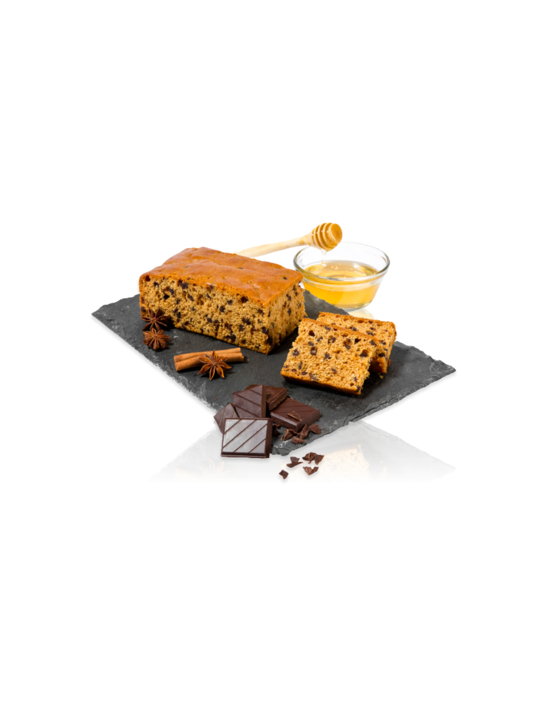 Francia mézes kenyér csokireszelékkel, 40% méz, 250 g,