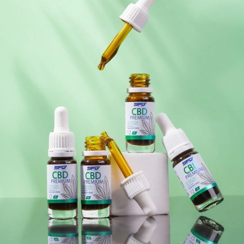SFD CBD Масло Premium Natural Extract 15% - 12 мл (160 дози) - Nutra Best Europe