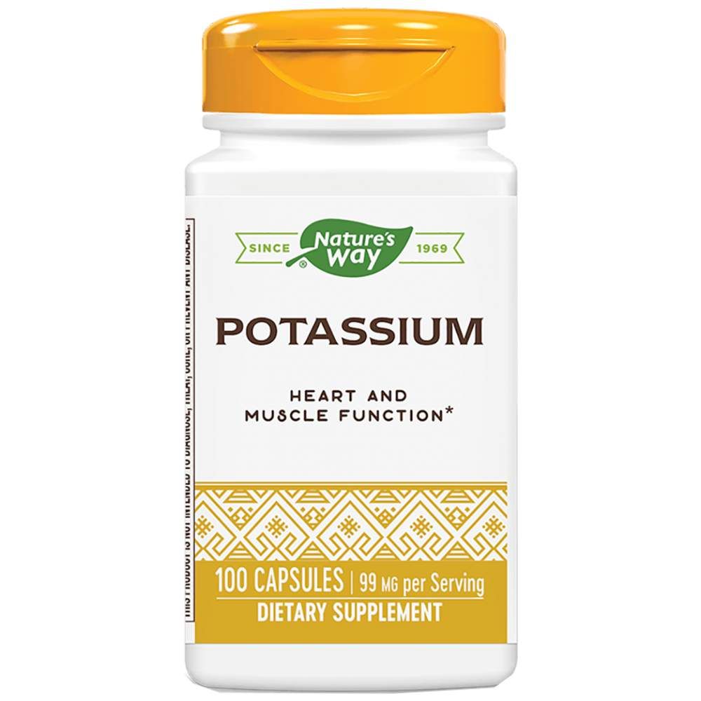 Potassium Complex 99 mg - 100 capsules - Nutra Best Europe