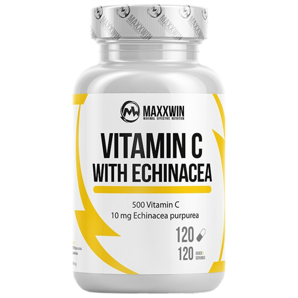 Vitamin C 500 + Echinacea - 120 capsules - Nutra Best Europe