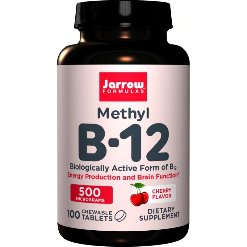 Methyl B-12 500 mcg - 100 chewable tablets - Nutra Best Europe