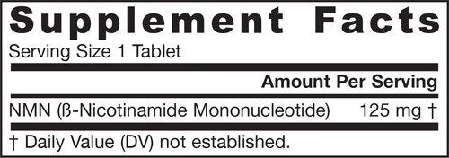 NMN - Nicotinamide Mononucleotide - Nicotinamide Mononucleotide 60 tabs - Nutra Best Europe