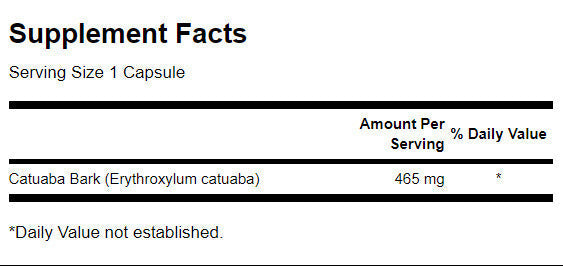 Catuaba kéreg 465 mg/60 kapszula - 0