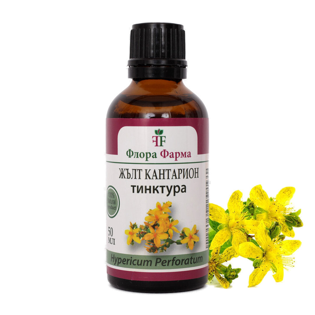 St. John's wort 900 mg – tincture 50 ml FLORA FARMA - Nutra Best Europe