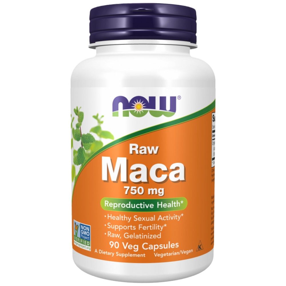 Raw MACA 6:1 Concentrate 750 mg - 90 capsules - Nutra Best Europe