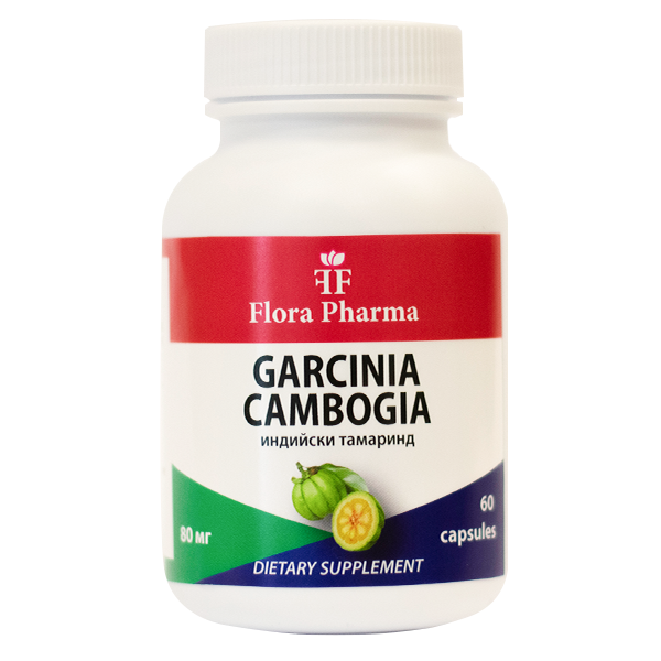 GARCINIA CAMBODIA 80 mg /60 capsules, 60 doses/ FLORA PHARMA - Nutra Best Europe