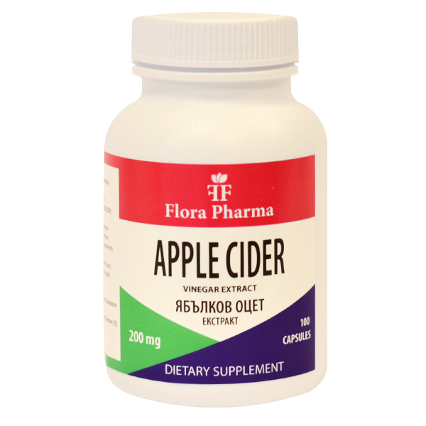 Apple Cider Vineger (APPLE VINEGAR) /100 capsules, 100 doses/ - Nutra Best Europe