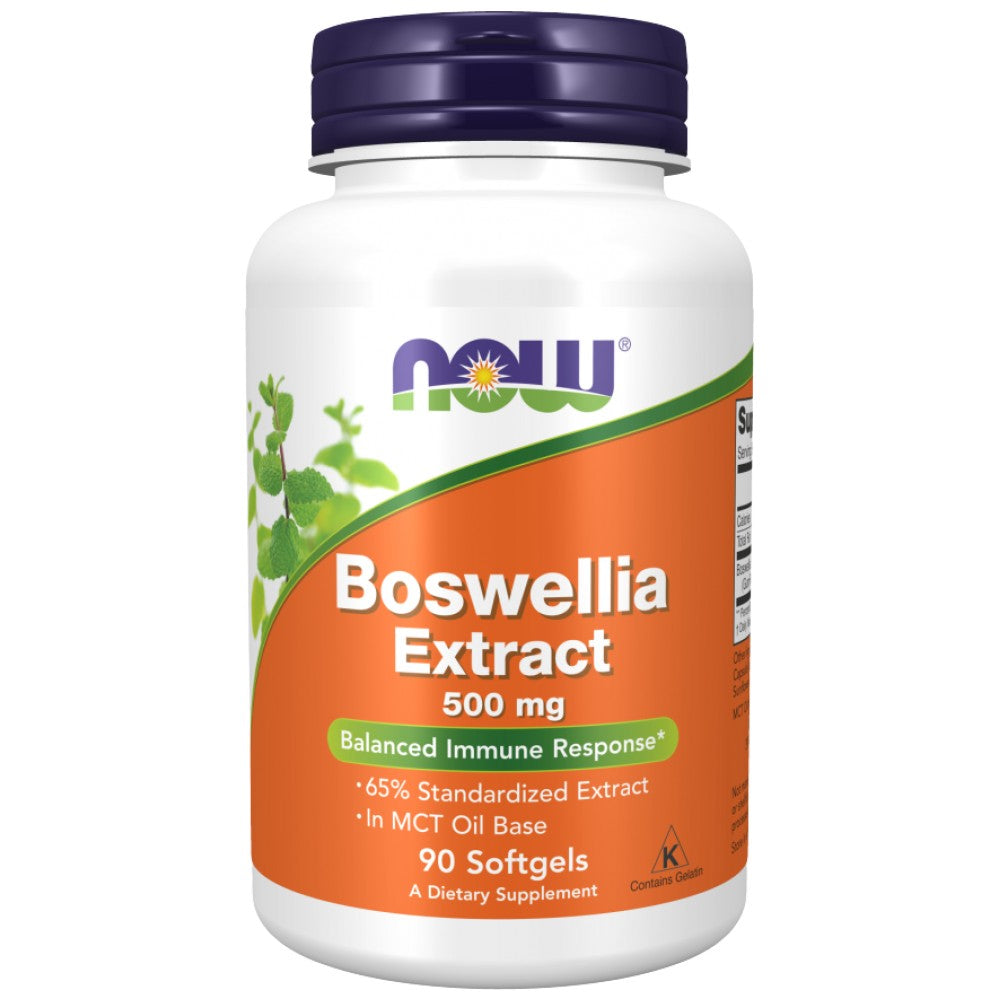 Boswellia Extract 500 mg - 90 Gel Capsules - Nutra Best Europe