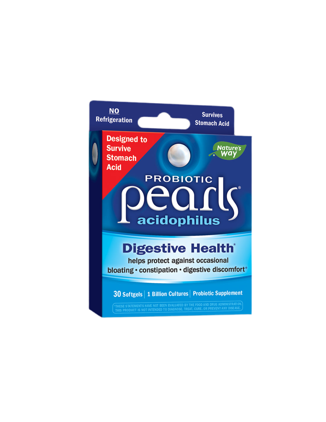 Pearls® Probiotic / Pearls® Probiotic, 1 billion active probiotics x 30 softgel capsules Nature's Way - Nutra Best Europe