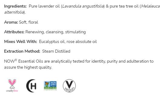 Lavender & Tea Tree Oil Blend - 30 ml - Nutra Best Europe