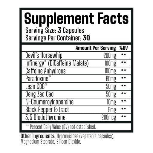 Lipodrol | Ultra Potent Thermogenic - 90 capsules - Nutra Best Europe