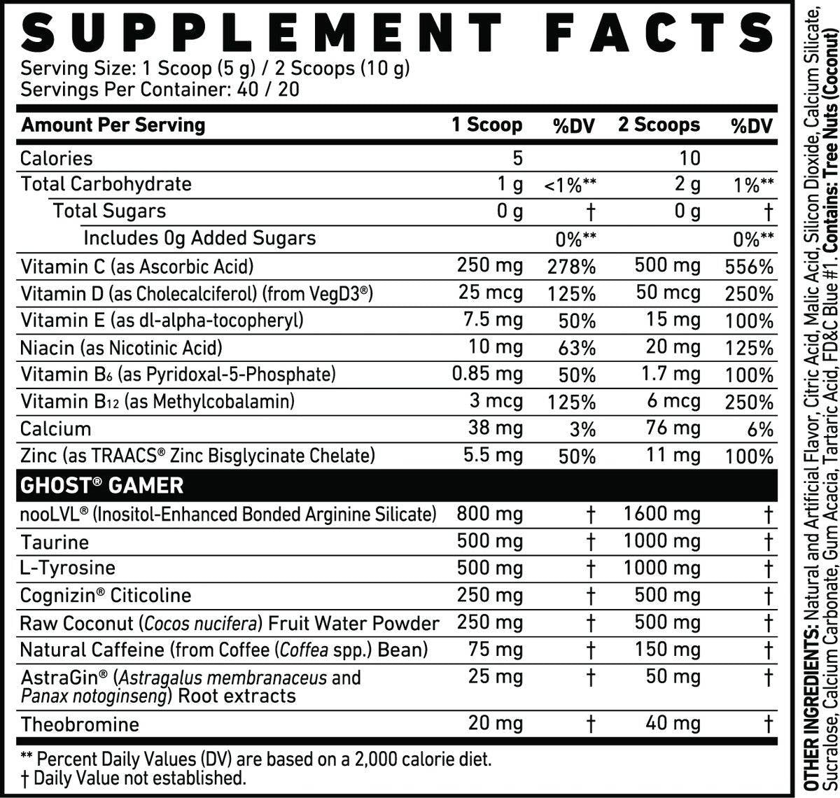 Gamer | Focus x Energy - 210 grams - Nutra Best Europe