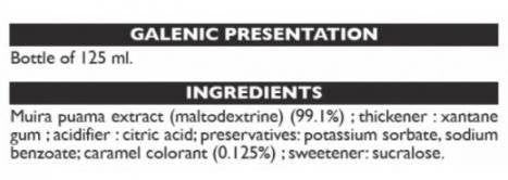 Bois Bandé - Muira Puama Extra Fort - 125 ml - Nutra Best Europe