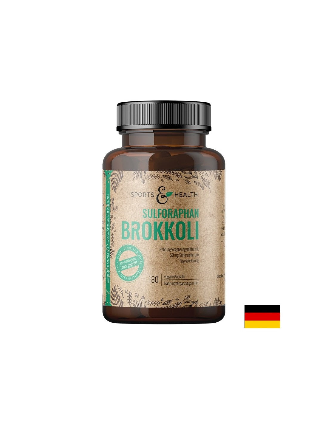 Hormonális egyensúly - Szulforafán (brokkoli kivonat) 50 mg, 180 kapszula <tc>Sports & Health Solutions</tc>