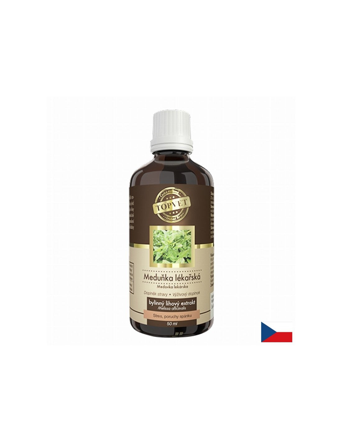 Stressz és jó hangulat - Citromfű, 50 ml tinktúra