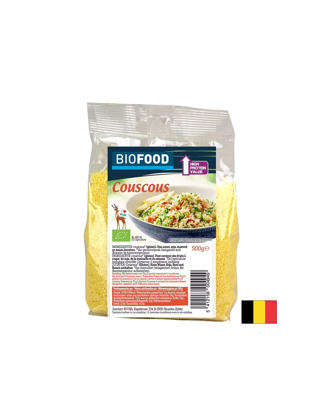 Kuszkusz, BIO, 500 g