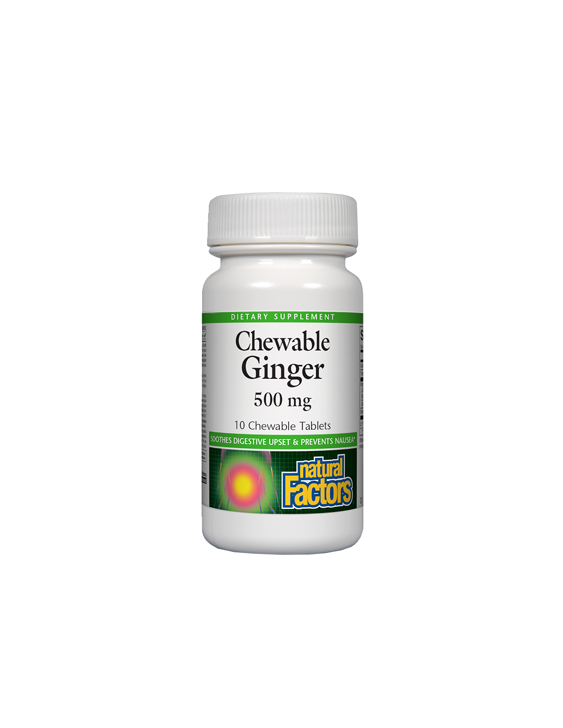 Rágható gyömbér 500 mg - 10 rágótabletta