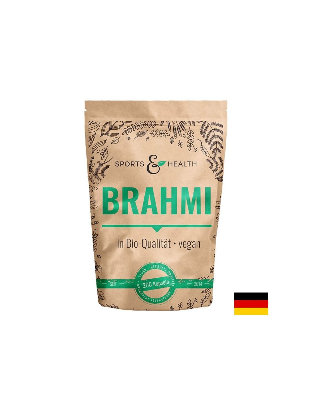 Memória és koncentráció - Brahmi (Bacopa monieri), 500 mg x 200 kapszula