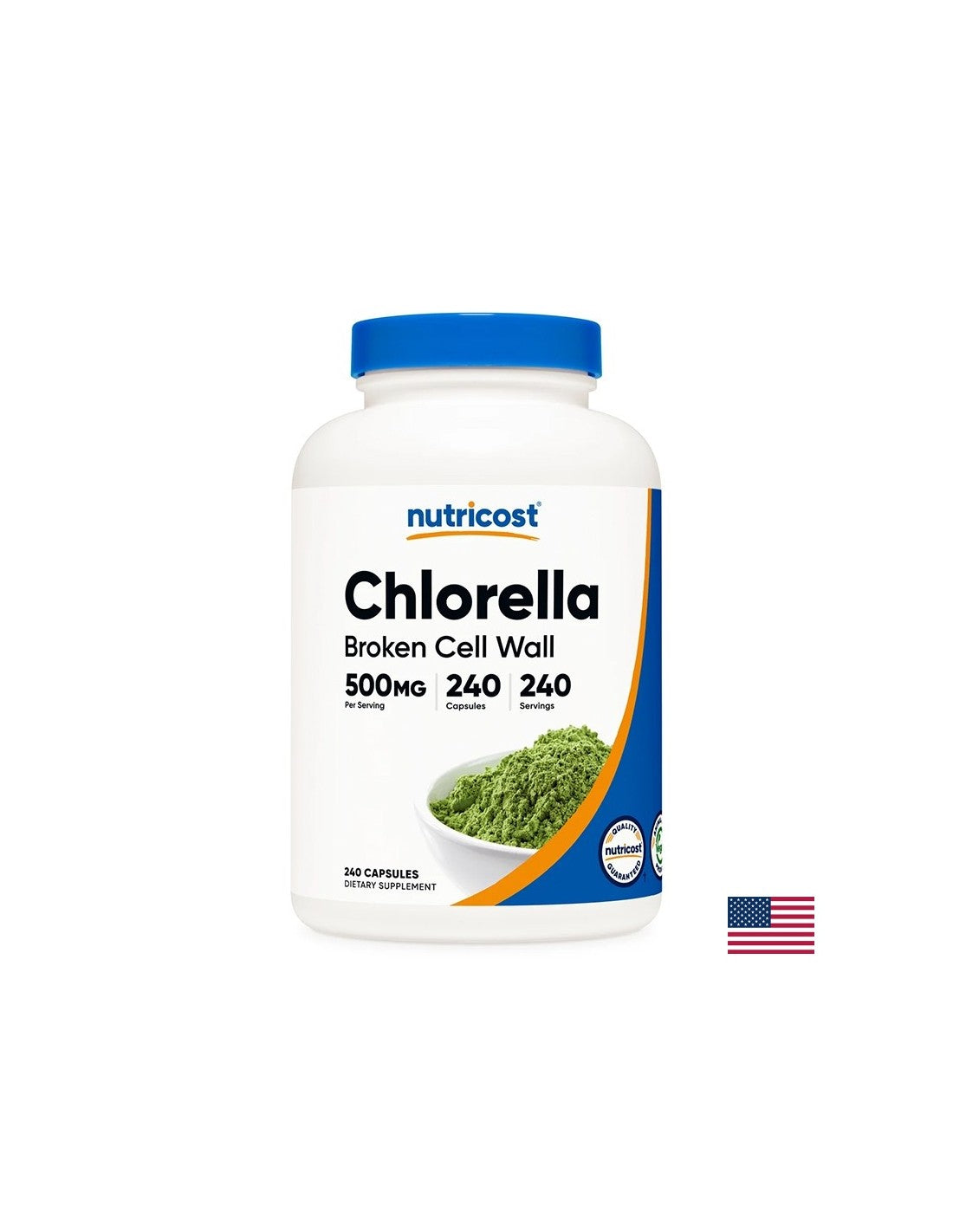 Immun- és antioxidáns védelem - Chlorella, 500 mg x 240 kapszula