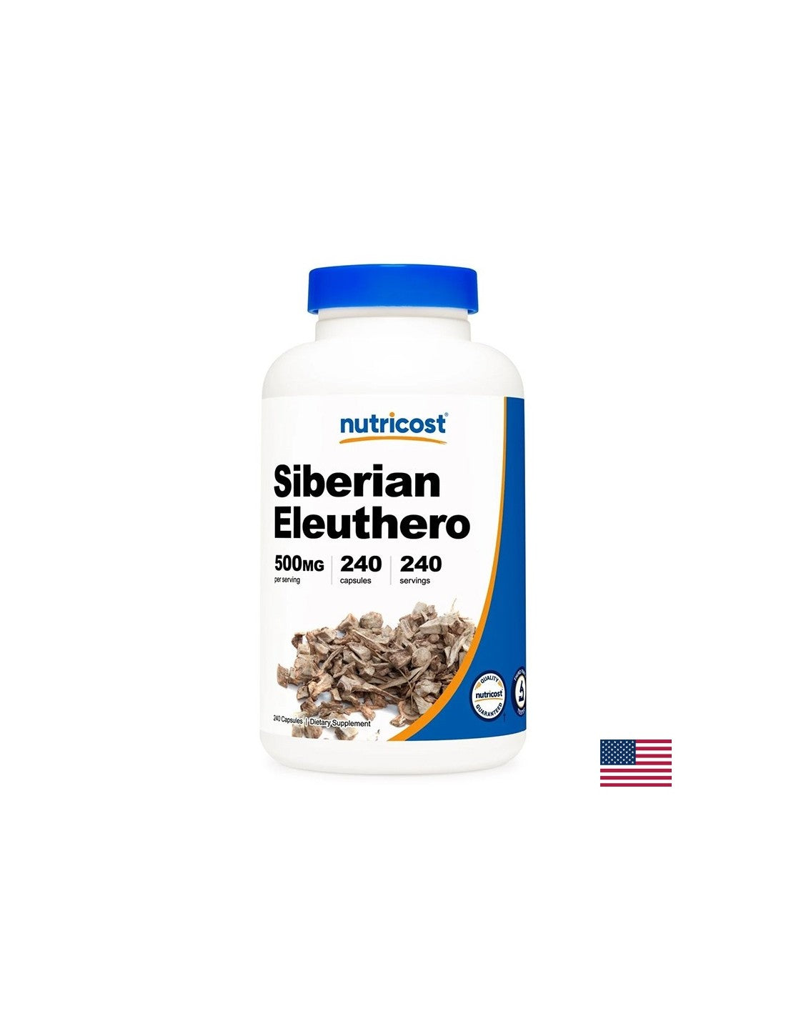 Növeli az energiát és az immunitást - Szibériai ginzeng, 500 mg x 240 kapszula