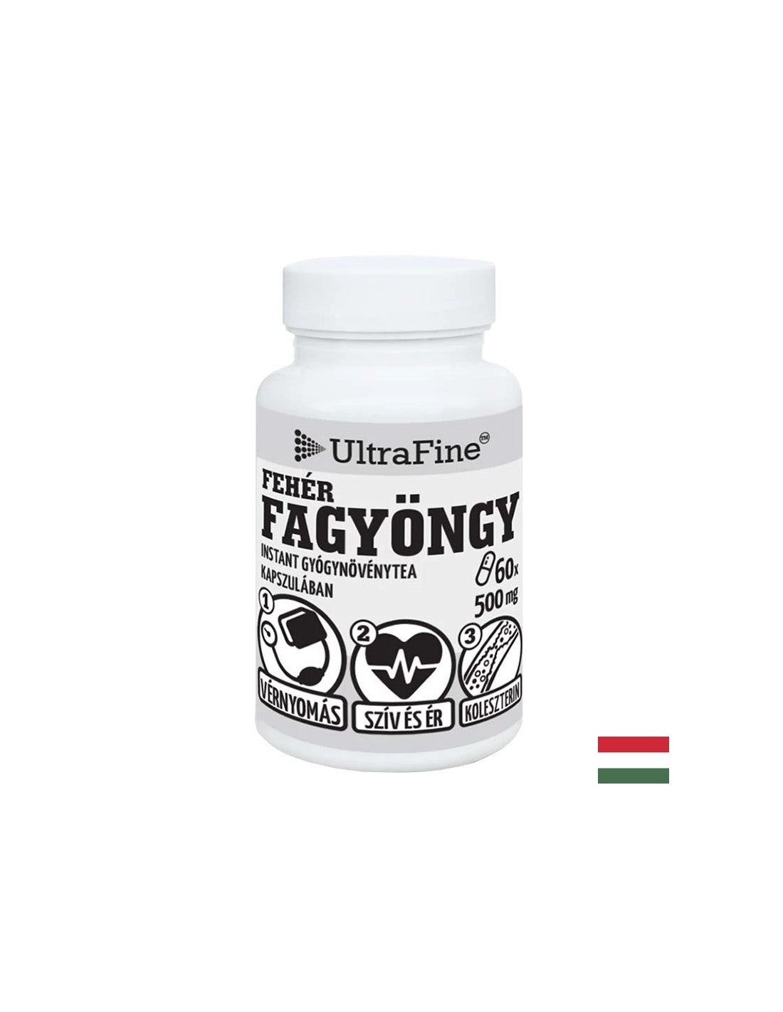 Jó vérkeringés és vénás egészség - Fagyöngy, 500 mg x 60 kapszula