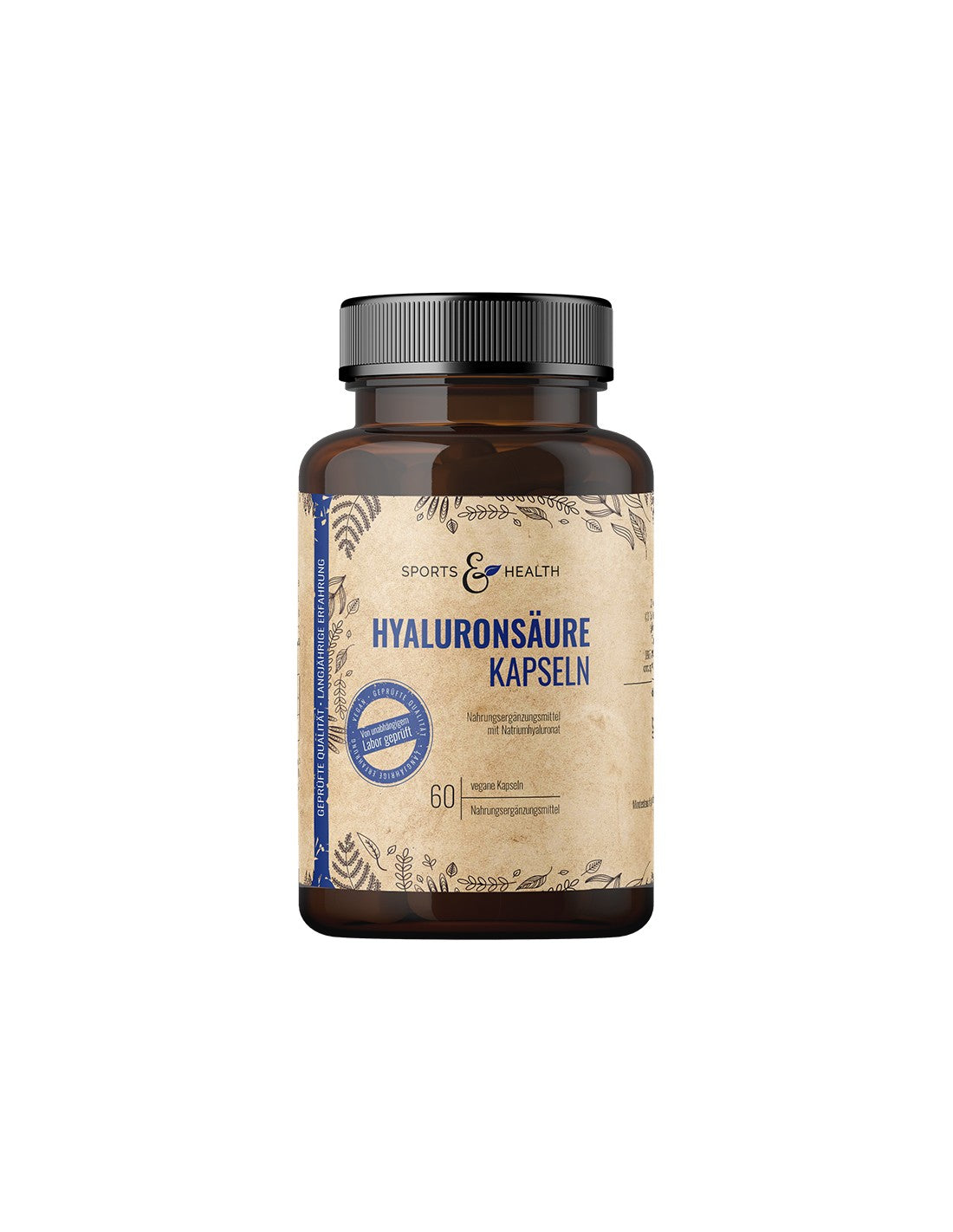 Haj és bőr - Hialuronsav 500 mg, 60 kapszula <tc>Sports & Health Solutions</tc>