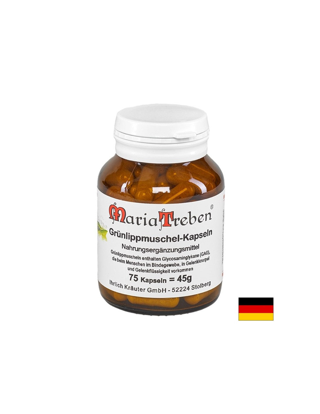 Csontok és ízületek - Zöld ajkú kagyló, 500 mg x 75 kapszula