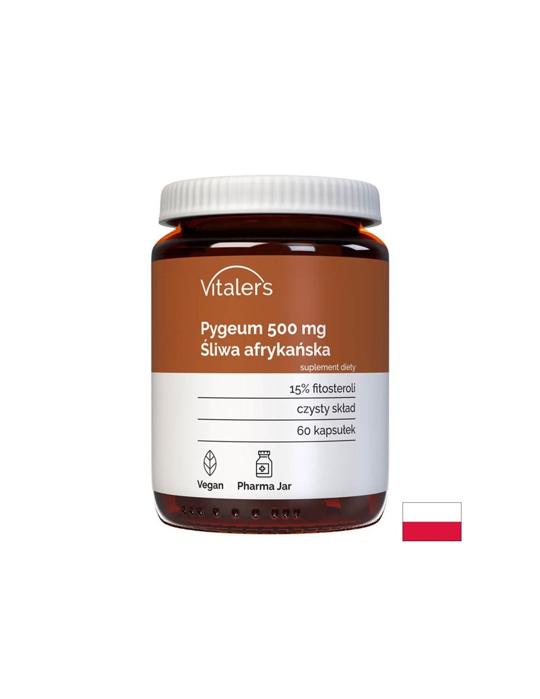 Prosztata és húgyutak - Pygeum (afrikai cseresznye), 500 mg x 60 kapszula