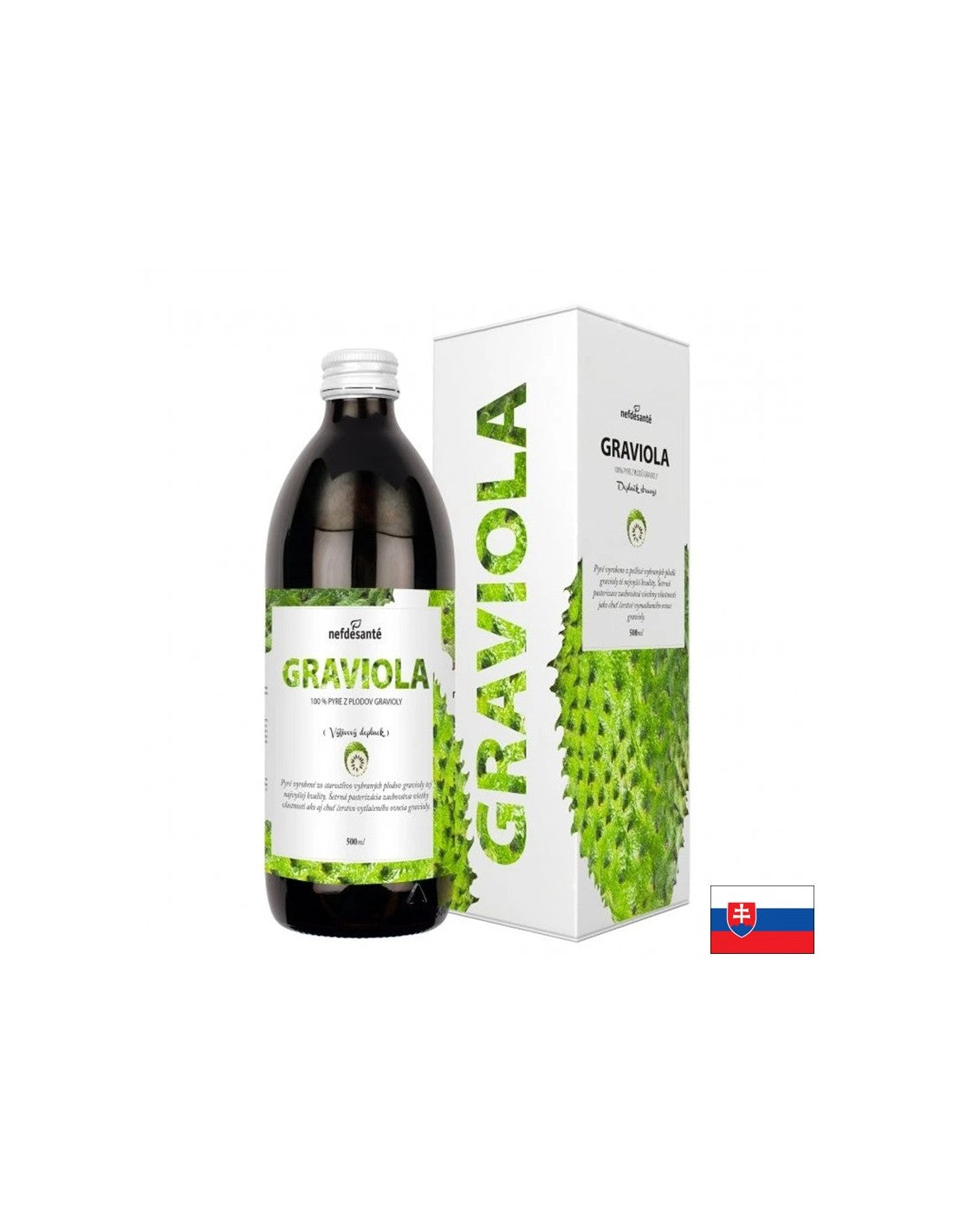 Graviola püré (gyümölcs) – tónus és erős immunitás, 500 ml, 10 adag