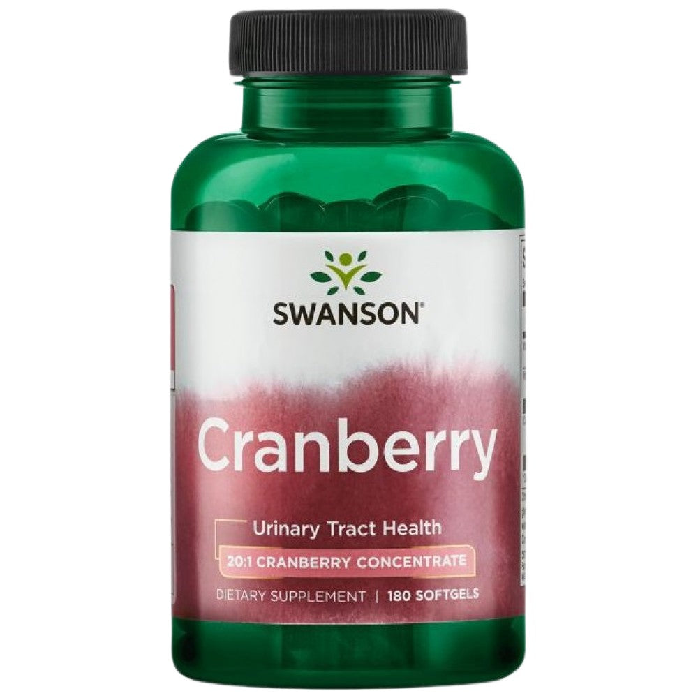 Cranberry 20:1 Concentrate 180 Gel capsules - Nutra Best Europe