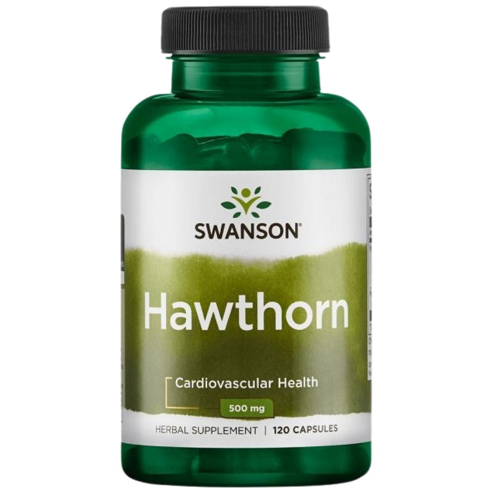 Hawthorn Extract 500 mg 120 capsules - Nutra Best Europe