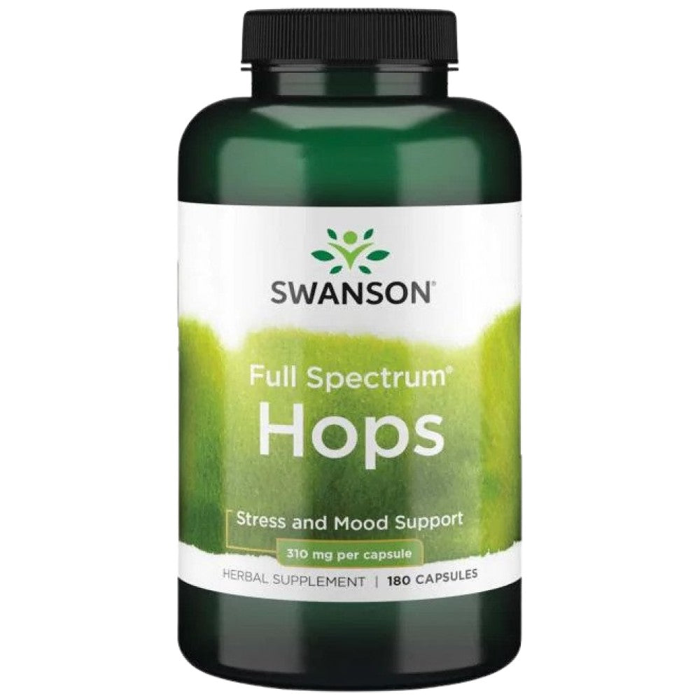 Full Spectrum Hops 620 mg 180 capsules - Nutra Best Europe