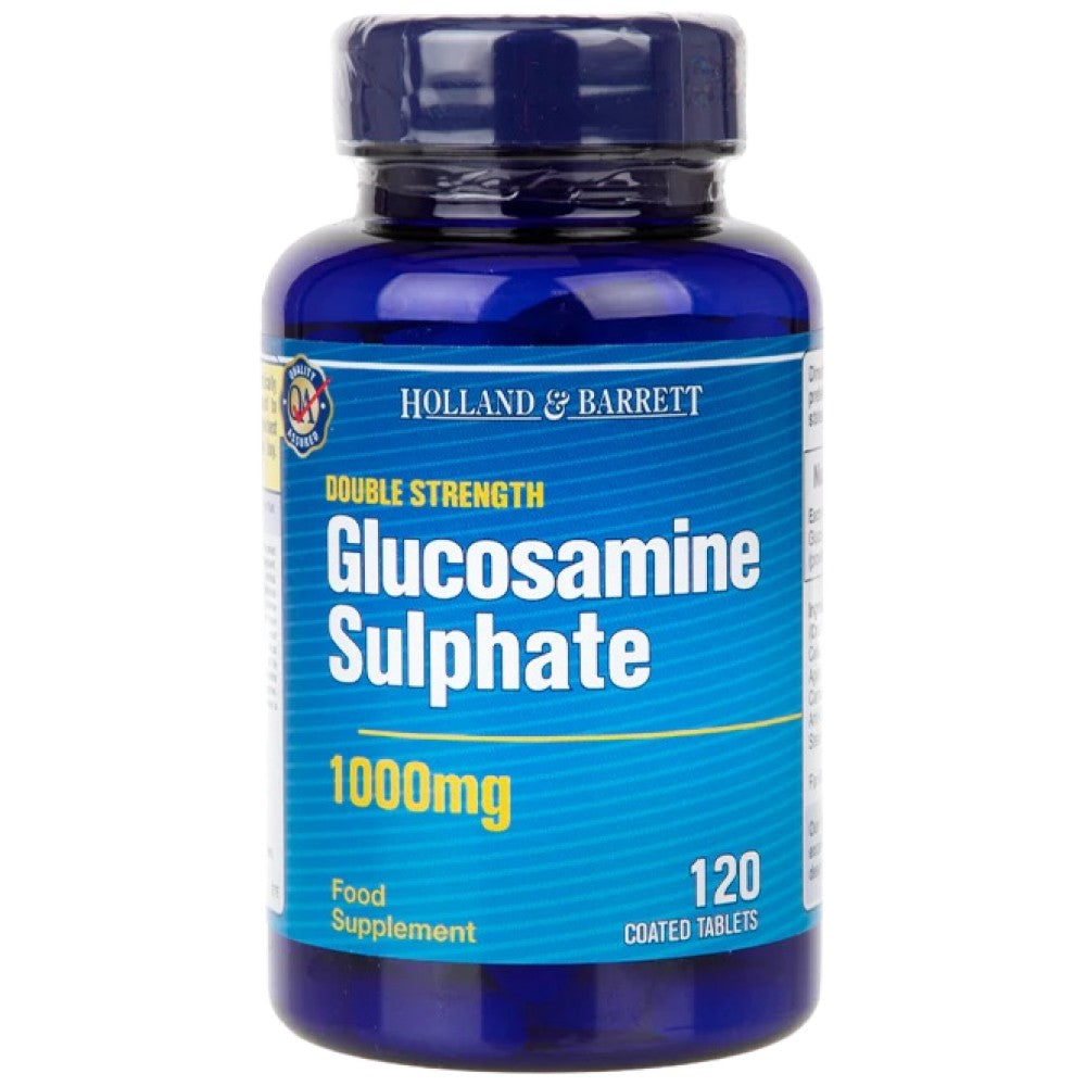 Double Strength Glucosamine Sulphate 1000 mg - 120 Tablets - Nutra Best Europe