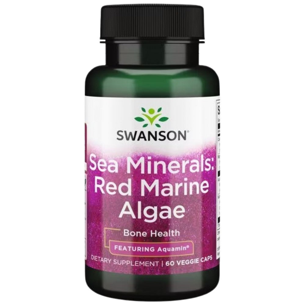 Sea Minerals | Red Marine Algae 60 capsules - Nutra Best Europe