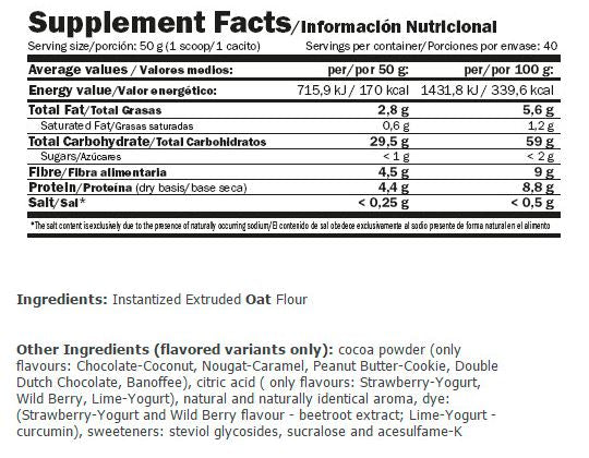Oat Mash - 2.00 kg - Nutra Best Europe