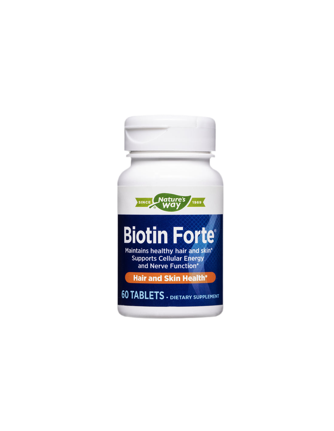 Biotin forte - hair, skin and nails - Formula with vitamins, 60 tablets - Nutra Best Europe